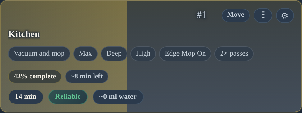 Alpenglow room card