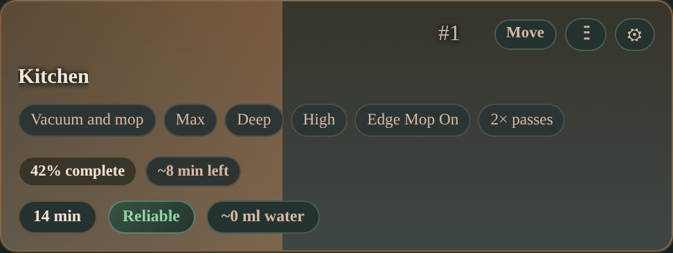 Hearthglow room card